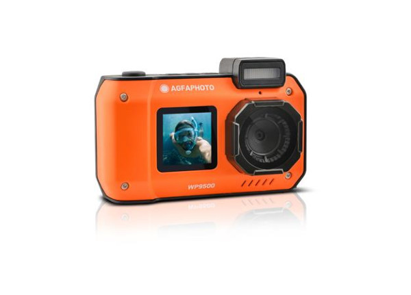 Fotoaparát, digitálny, vodeodolný, s dvojitým displejom, AGFAPHOTO Realishot "WP9500", ora 4