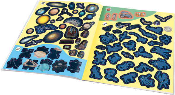 Môj prvý samolepkový zošit – VESMÍR 3