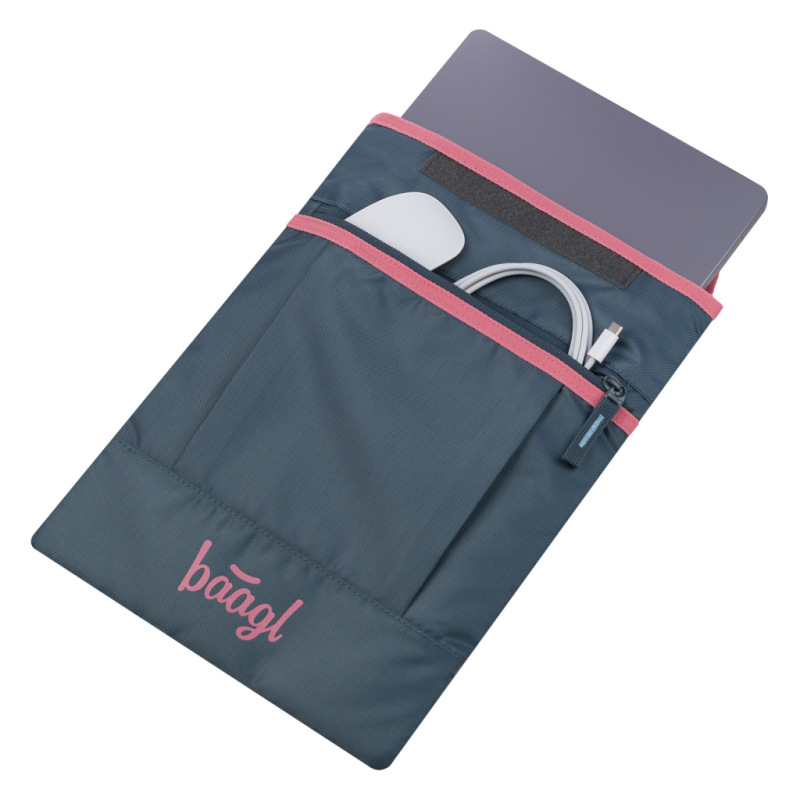 BAAGL Obal na notebook Logo růžový GRS 3