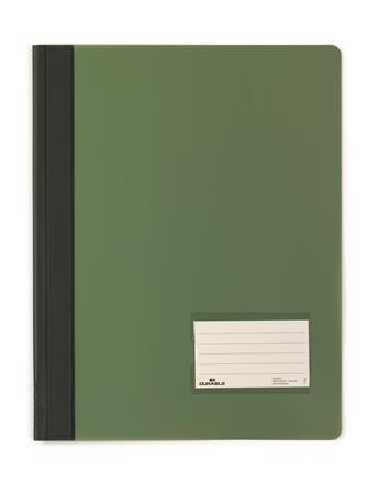 Rýchloviazač, A4, extra silný, široký, DURABLE, zelená