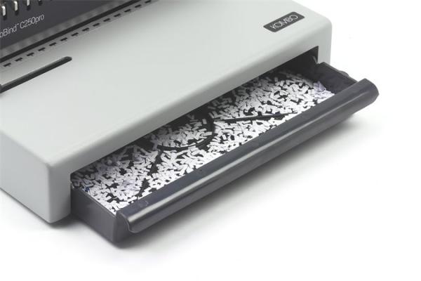 Viazací stroj, pre plastovú väzbu, manuálny, 450 listov, GBC "CombBind C250Pro" 2