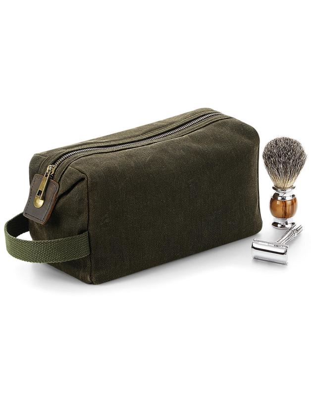 Kozmetická taštička Heritage Waxed Canvas<P/> 2