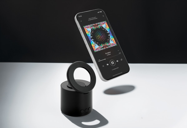 Magpulse 3W reproduktor z rec. plastu RCS s magn. držiakom čierna 5