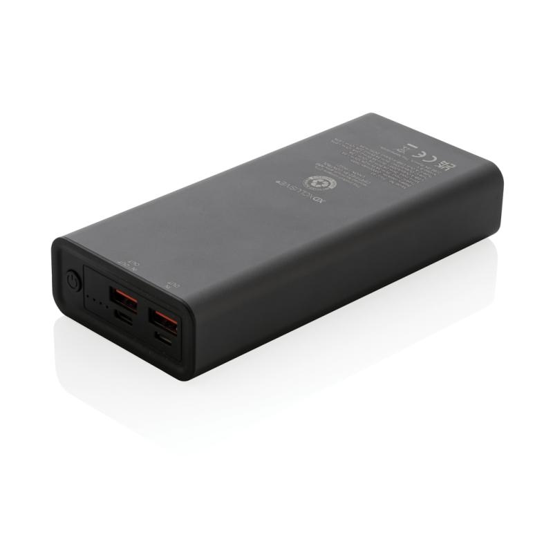 Powerbanka Terra 20 000mAh 20W z recyklovaného hliníka a ABS sivá 2