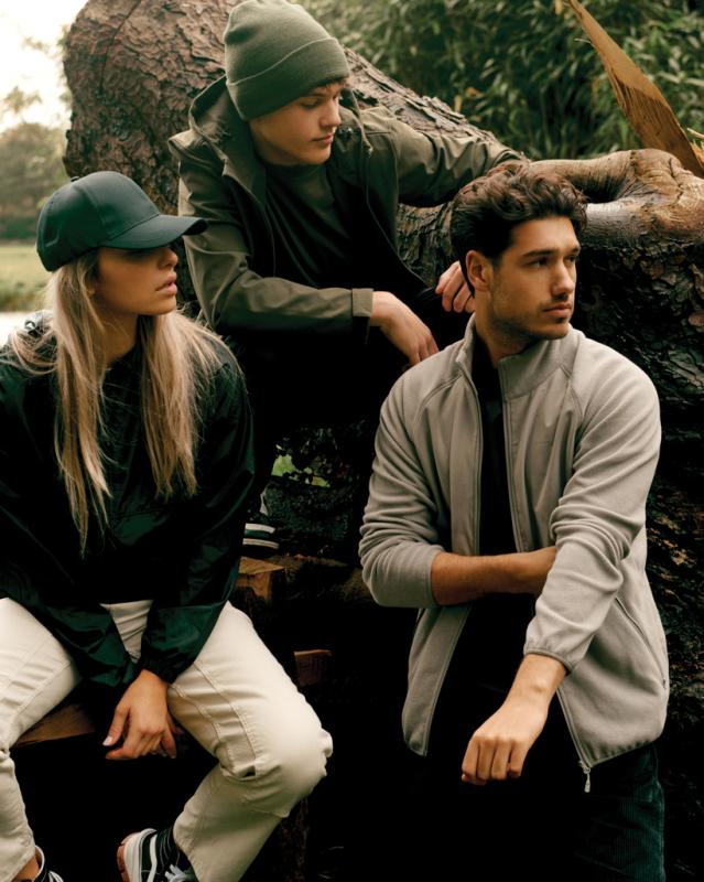 Pánska soft shell bunda IQONIQ Makalu z recykl. polyesteru khaki S 14