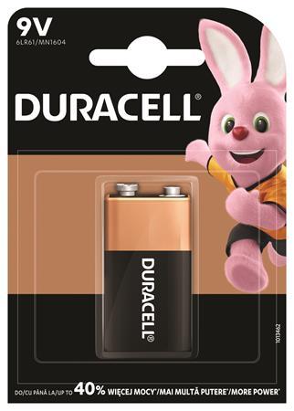 Batéria, 9V, 1ks, DURACELL "Basic" 1