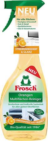 Univerzálny povrchový čistiaci sprej, 500 ml, FROSCH, pomaranč