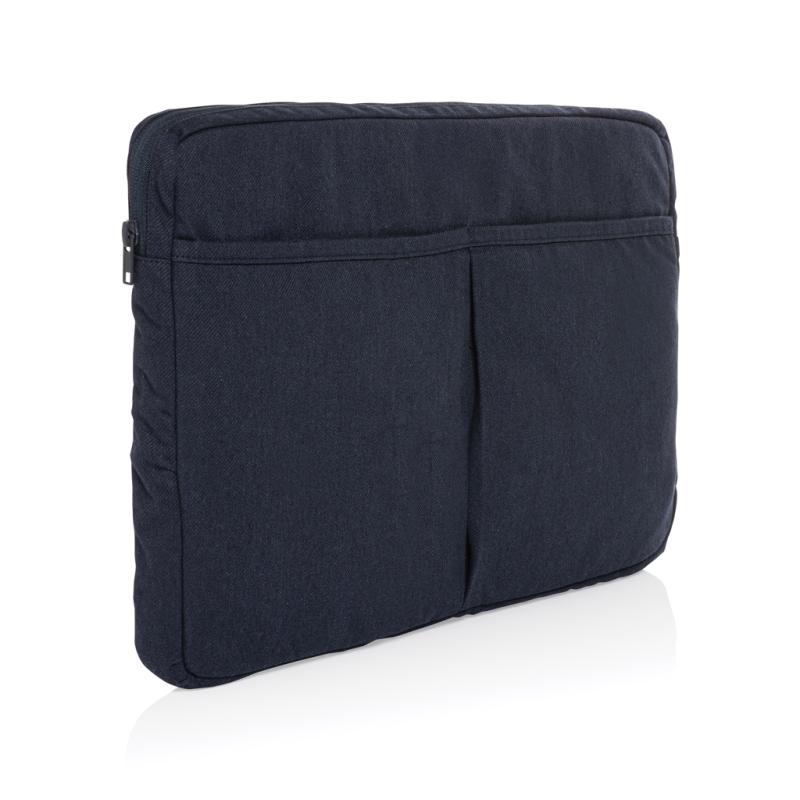 Obal na 15,6" notebook Laluka z recykl. bavlny AWARE™ námornícka modrá