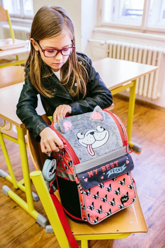 BAAGL Školská aktovka Zippy Doggie 13