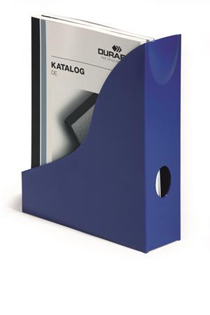 Zakladač, plastový, 73 mm, DURABLE, "Basic", modrá 2