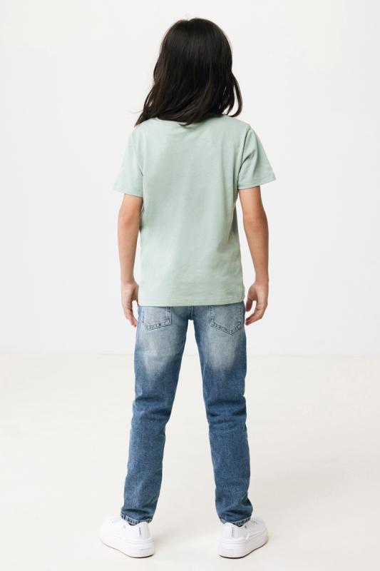 Detské tričko IQONIQ Koli z recykl. bavlny Iceberg green 5-6r (110-116cm) 9