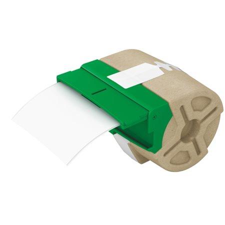 Etikety, samolepiace papierové pásky, 88 m x 22 m, LEITZ "Icon", biele 2