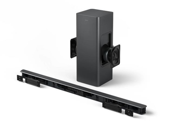 Reproduktor s bezdrôtovým subwooferom, PHILIPS "TAB6309", tmavosivý 3