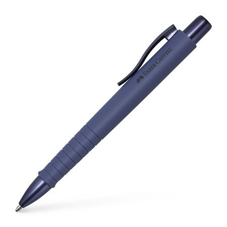 Guľôčkové pero, 0,7 mm, stláčací mechanizmus, modré telo pera, FABER-CASTELL "Poly Ball Ur 1