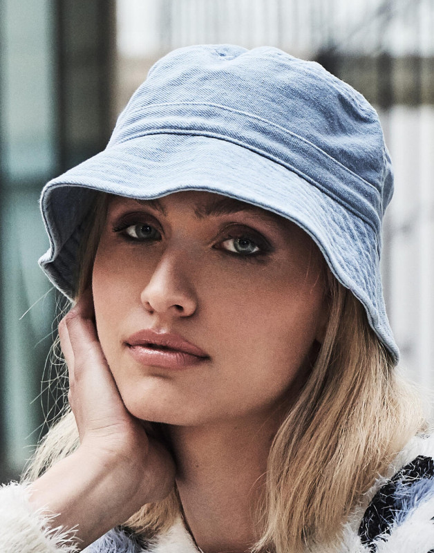 Denim Bucket klobúk 8