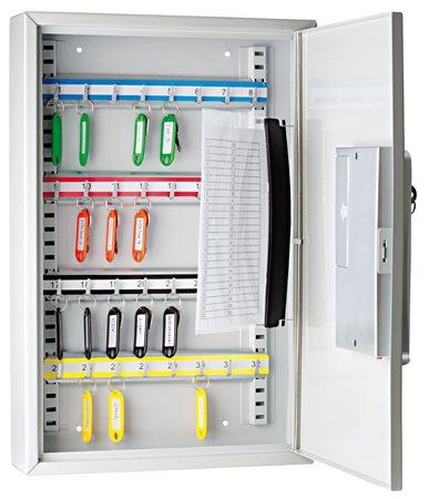 Skrinka na kľúče s elektronickou zámkou, 32 ks kapacita, WEDO 2