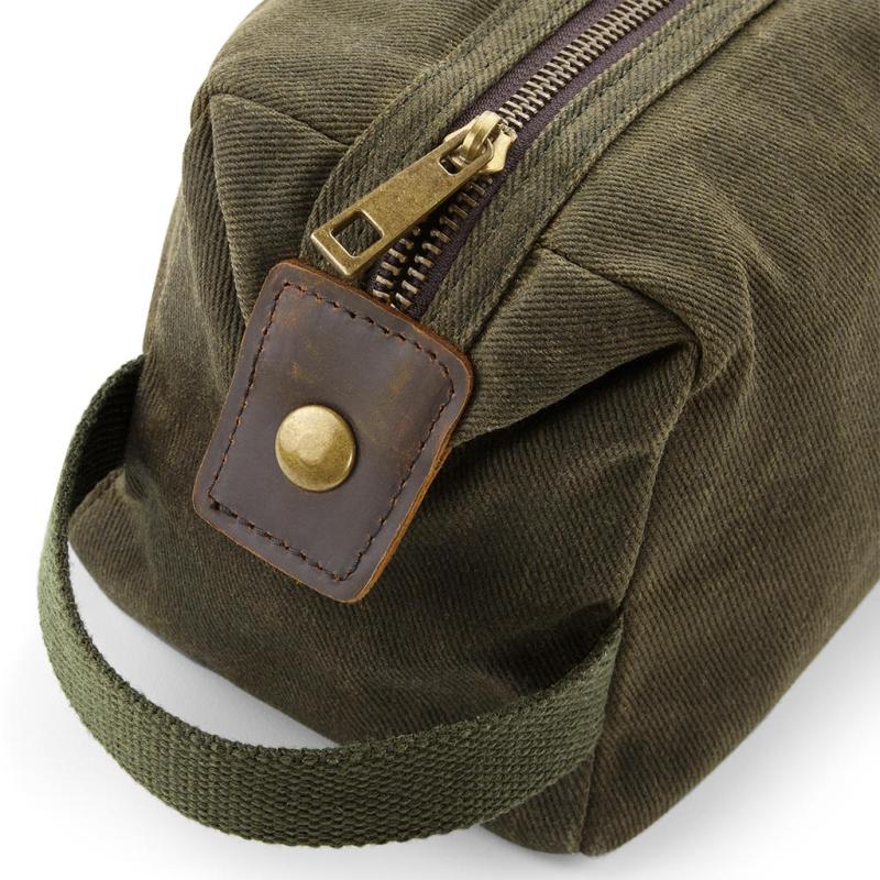 Kozmetická taštička Heritage Waxed Canvas<P/> 4