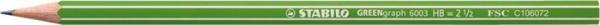 Grafitová ceruzka, HB, šesťhranná, STABILO "Greengraph" 1