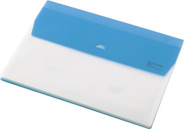 Obal na patent, A4, PP, 5 vreciek, PANTA PLAST, modrý 2