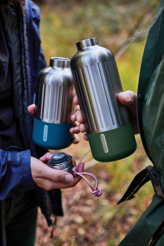 Veľká termo fľaša Explorer 850ml Black+Blum olivovo zelená 12