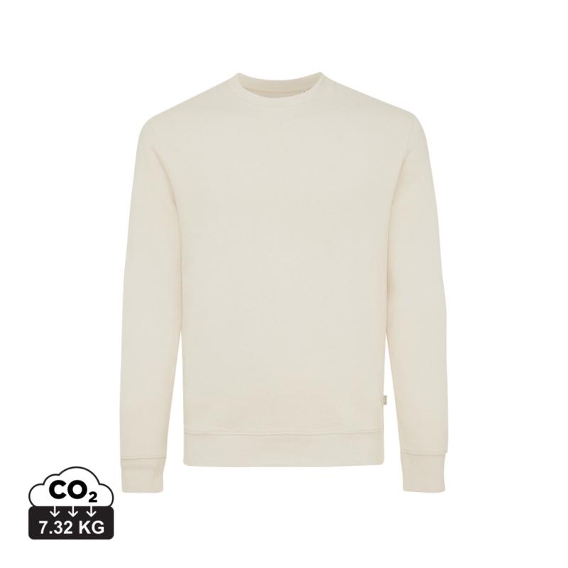 Nefarbená mikina IQONIQ Denali z recykl. bavlny natural raw XXXL