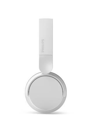 Náhlavné slúchadlá, bezdrôtové, Bluetooth 5.3, PHILIPS "TAH3209", zamatovo biele 5
