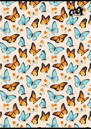 Zošit, A4, čistý, 80 listov, COOL BY VICTORIA "Ornamentica" 2