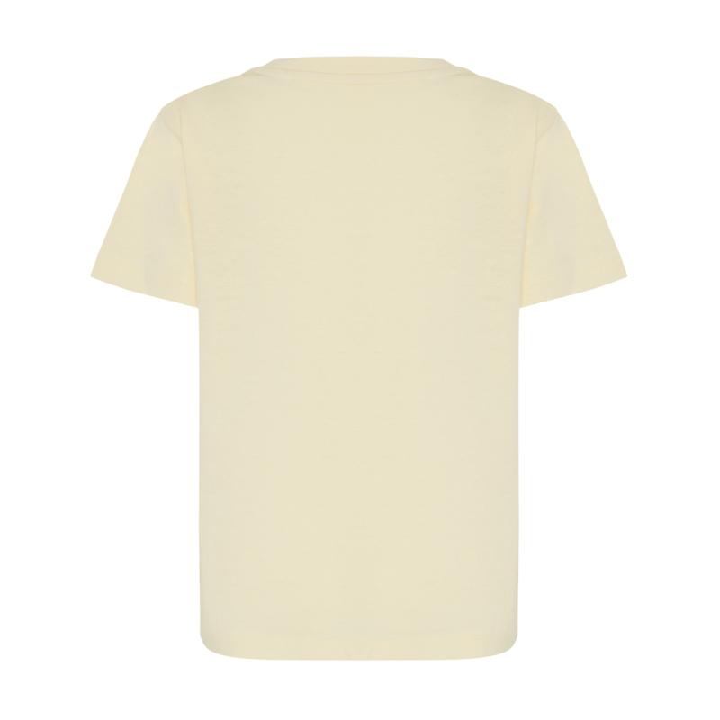 Detské tričko IQONIQ Koli z recykl. bavlny cream yellow 13-14r (158-164cm) 2