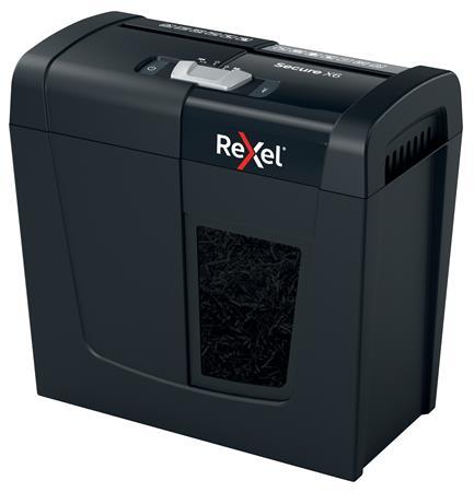 Skartovací stroj, konfetti, 6 listov, REXEL, "Secure X6" 3