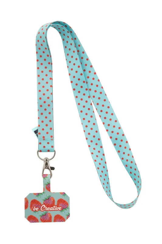 Subyard Mobile RPET lanyard RPET s držiakom na mobilný telefón 4