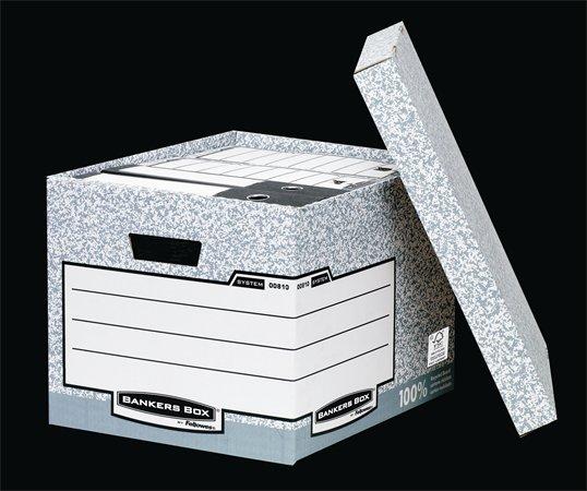 Archívny kontajner, kartónový, štandard, "BANKERS BOX® SYSTEM by FELLOWES®" 2