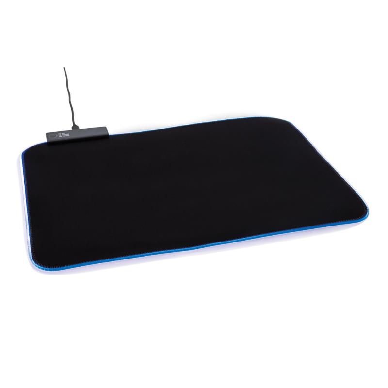 RGB herná podložka pod myš čierna 4
