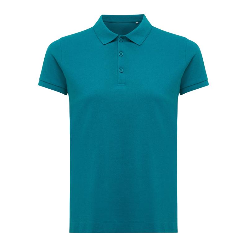 Dámske polo tričko IQONIQ Yosemite z recykl. bavlny verdigris S 1