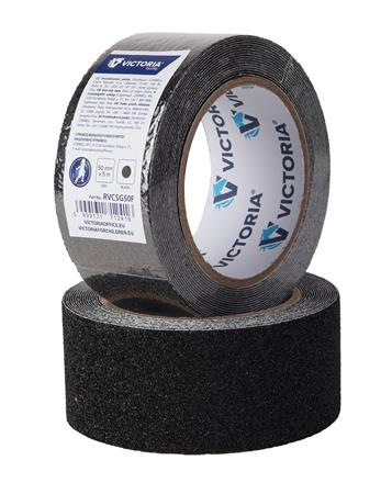Protišmyková páska, 50 mm x 5 m, VICTORIA FACILITY, čierna