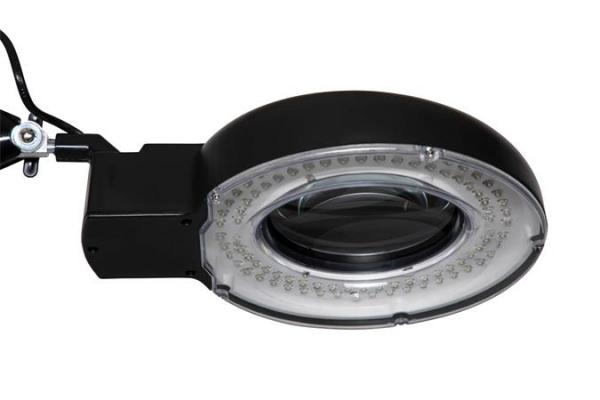 Stolová lampa, LED, lupa, MAUL "Viso", čierna 4