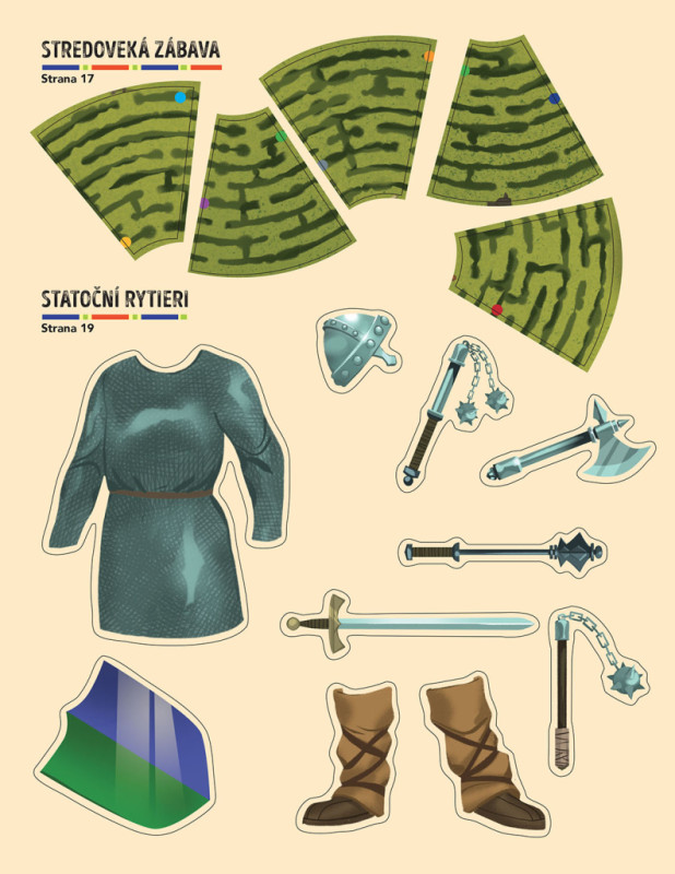 MISIA STREDOVEK – Pátraj a lúšti so samolepkami 6