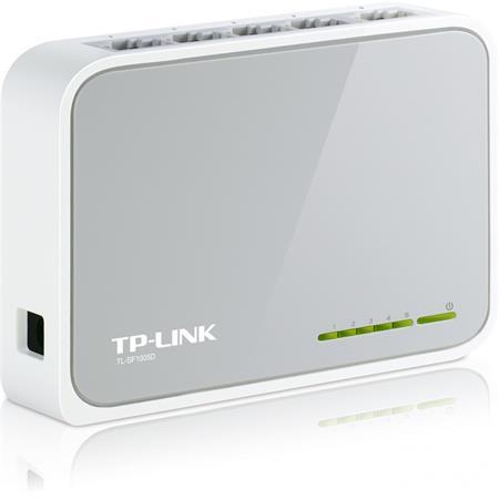 Switch, 5 port, 10/100Mbps, TP-LINK "TL-SF1005D" 1