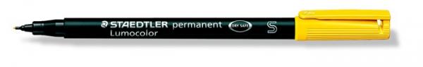 Permanentný popisovač, OHP, 0,4 mm, STAEDTLER "313 S", žltý 2