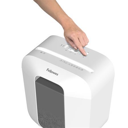 Skartovací stroj, konfety, 6 listov, FELLOWES "Powershred® LX25", biela 3