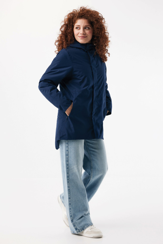 IQONIQ Thelon parka z recyklovaného polyesteru námornícka modrá XXXL 5