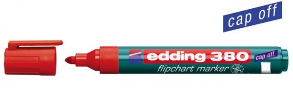 EDDING Popisovač na flipchartové tabule "380", červený