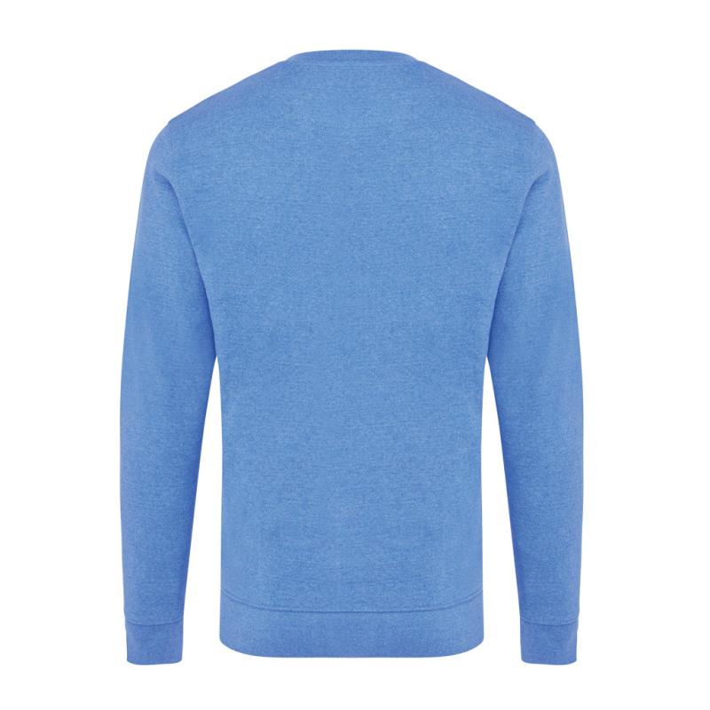 Nefarbená mikina IQONIQ Denali z recykl. bavlny heather blue S 2