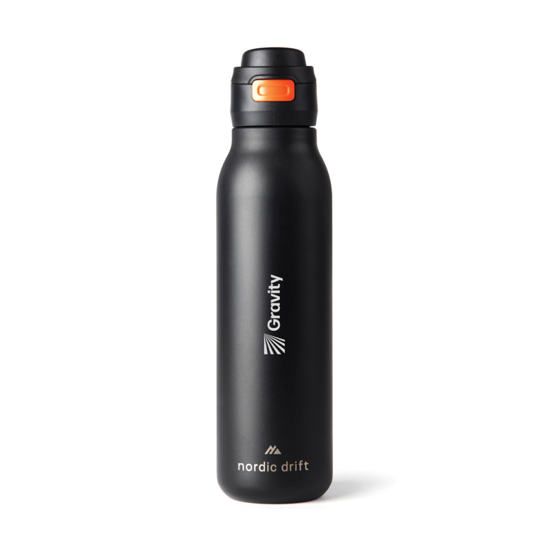 Nordic Drift Trail RCS Jednostenná fľaša na vodu 750 ml čierna 6
