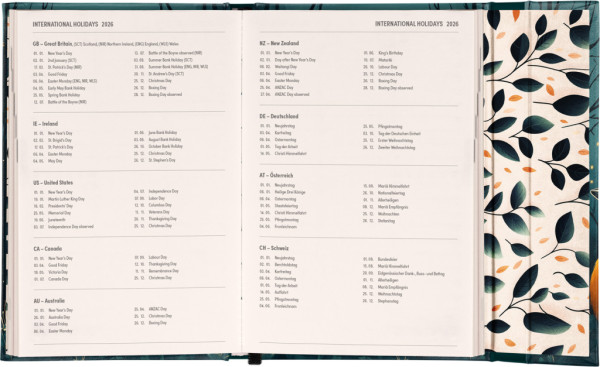 NOTIQUE Týždenný magnetický diár Líška 2026, 11 x 16 cm 5