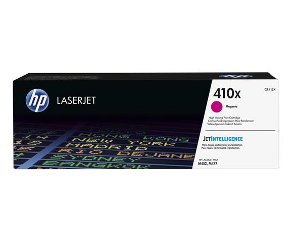 CF413X Toner k tlačiarňam ColorlaserJet M452/477, HP, magenta, 5k
