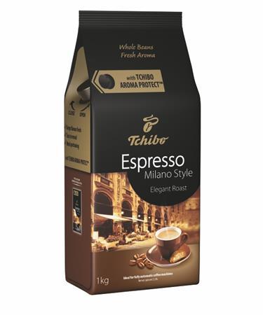 Káva, pražená, zrnková, 1000 g, TCHIBO "Milano" 2