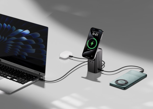 Urban Vitamin Sunnyvale 100W 15 000 mAh magn. powerbanka sivá 3