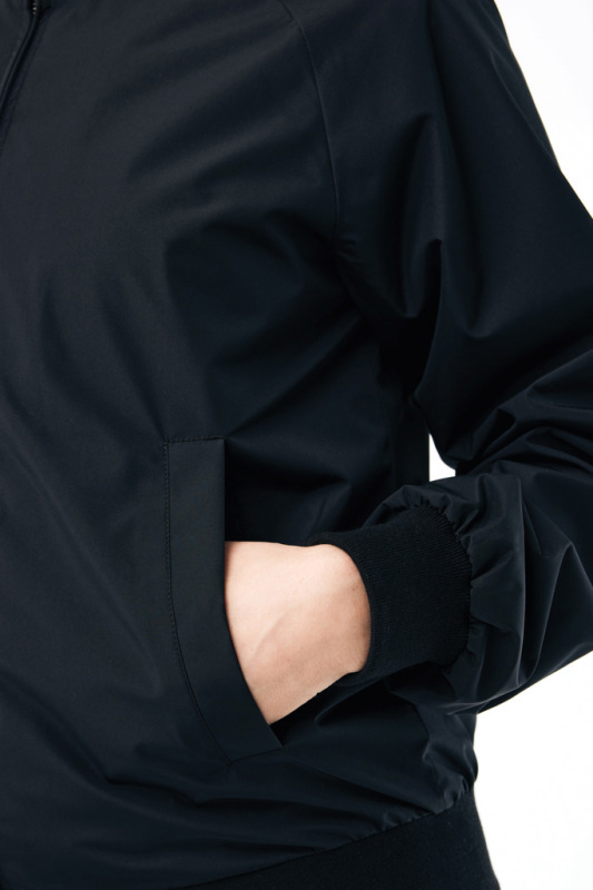 IQONIQ Odin mestská bunda z recyklovaného polyesteru čierna S 15