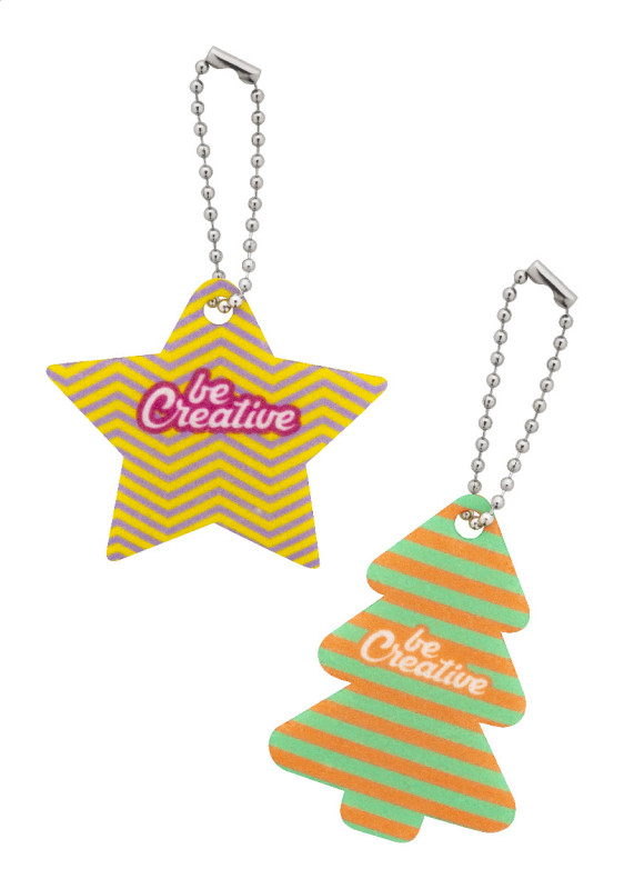 CreaFelt Key Xmas vlastný vianočný prívesok na kľúče, hviezda 2