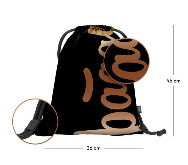 BAAGL SADA 3 Core Metallic Bronze: batoh, peračník, vrecko 15